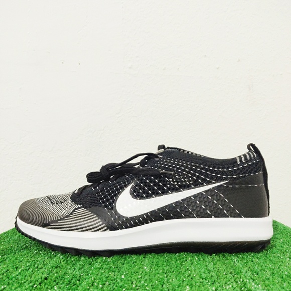 Nike Flyknit Racer G Golf Shoes 'Cookies & Cream' - Picture 4 of 8